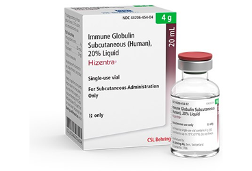 HIZENTRA 4 G/20 ML S.C. UYGULAMA ICIN ENJEKSIYONLUK COZELTI (1 FLAKON)